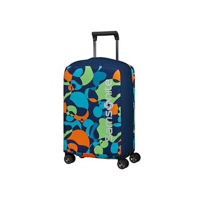Samsonite TA Revolution Funda Protectora Plegable para Maleta Tamaño S, Funda para Maleta Adecuada para 55 cm, Protección para Maleta de Viaje, con Detalle Reflectante, Multicolor (Colorwave) Samsonite TA Revolution Funda Protectora Plegable para Maleta Tamaño S, Funda para Maleta Adecuada para 55 cm, Protección para Maleta de Viaje, con Detalle Reflectante, Multicolor (Colorwave)