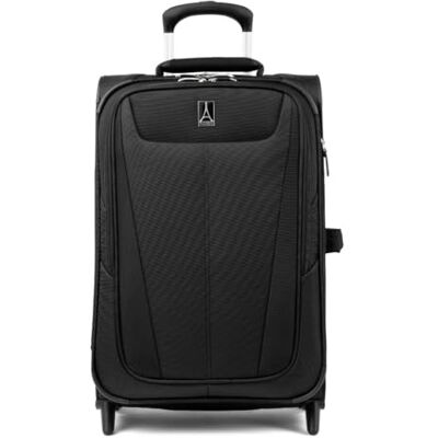 Travelpro Luggage Maxlite 5 22" Lightweight Expandable Carry-on Rollaboard Suitcase, Black Travelpro Luggage Maxlite 5 22" Lightweight Expandable Carry-on Rollaboard Suitcase, Black
