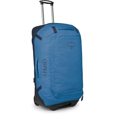 Osprey Transporter Bolsa de Viaje con Ruedas, 90L, Blue Flame/Scoria Blue Osprey Transporter Bolsa de Viaje con Ruedas, 90L, Blue Flame/Scoria Blue