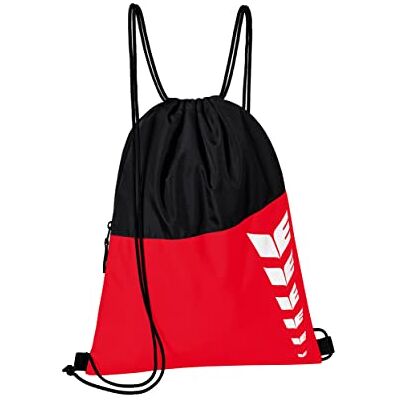 erima Bolsa de Deporte Six Wings, Rojo/Negro, Talla única erima Bolsa de Deporte Six Wings, Rojo/Negro, Talla única