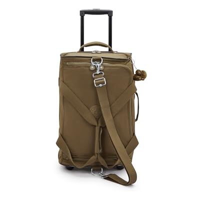 Kipling Teagan US Bolsa de Viaje pequeña con Ruedas, Carry On, Smooth Khaki (Khaki) Kipling Teagan US Bolsa de Viaje pequeña con Ruedas, Carry On, Smooth Khaki (Khaki)