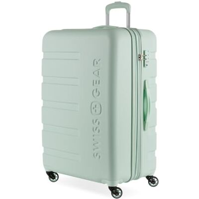 SwissGear 7366 Maleta rígida expandible con Ruedas, Clearly Aqua, Checked-Large 27-Inch, 7366 Hardside Equipaje expandible con Ruedas giratorias SwissGear 7366 Maleta rígida expandible con Ruedas, Clearly Aqua, Checked-Large 27-Inch, 7366 Hardside Equipaje expandible con Ruedas giratorias