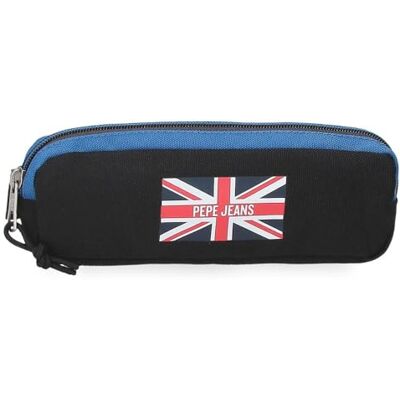 Pepe Jeans Henry Estuche Negro 22x7x3 cm Poliéster 0,46L by Joumma Bags Pepe Jeans Henry Estuche Negro 22x7x3 cm Poliéster 0,46L by Joumma Bags