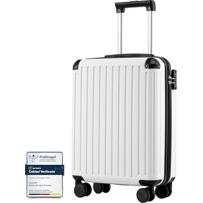 COOLIFE Maleta Cabina 55x40x20 EasyJet Ryanair Equipaje de Mano Rígida ABS PC, Cerradura TSA, 4 ruedas gemelas 360°, ligera, resistente, trolley – Ideal para priority, viajes de negocios & escapadas COOLIFE Maleta Cabina 55x40x20 EasyJet Ryanair Equipaje de Mano Rígida ABS PC, Cerradura TSA, 4 ruedas gemelas 360°, ligera, resistente, trolley – Ideal para priority, viajes de negocios & escapadas