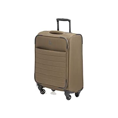 BIBA Maleta de Viaje Tipo Trolley, Maleta de Cabina Lila G LG18, Asa Trolley, Cierre con Cremallera, Poliéster, Color Kaki BIBA Maleta de Viaje Tipo Trolley, Maleta de Cabina Lila G LG18, Asa Trolley, Cierre con Cremallera, Poliéster, Color Kaki