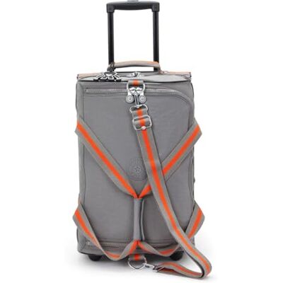 Kipling Teagan US Bolsa de Viaje pequeña con Ruedas, Carry On, Inviting Grey (Gris) Kipling Teagan US Bolsa de Viaje pequeña con Ruedas, Carry On, Inviting Grey (Gris)