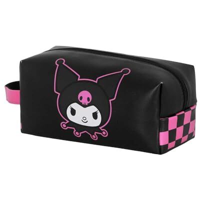 KARACTERMANIA Sanrio Kuromi Chess-Neceser de Viaje Brick Plus, Multicolor, 27 x 13 cm KARACTERMANIA Sanrio Kuromi Chess-Neceser de Viaje Brick Plus, Multicolor, 27 x 13 cm