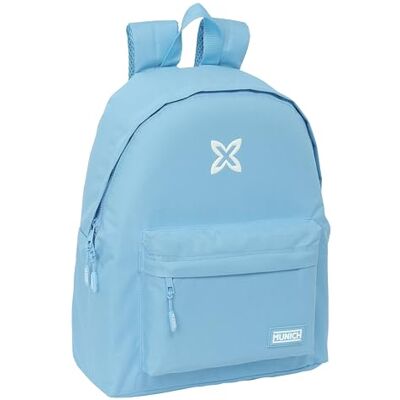 Safta MUNICH BÁSICOS Day Pack Infantil, Mochila Infantil, Calidad y Máxima Resistencia, Cómoda y Versátil, 33x15x42 cm, Color Azul Safta MUNICH BÁSICOS Day Pack Infantil, Mochila Infantil, Calidad y Máxima Resistencia, Cómoda y Versátil, 33x15x42 cm, Color Azul