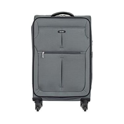 OCHNIK Maletín Mediano, Carcasa Blanda, Material: Nailon, Gris, tamaño: M Dimensiones: 66 x 43 x 26 cm. Capacidad: 59 l, Gris, M, Maletín OCHNIK Maletín Mediano, Carcasa Blanda, Material: Nailon, Gris, tamaño: M Dimensiones: 66 x 43 x 26 cm. Capacidad: 59 l, Gris, M, Maletín