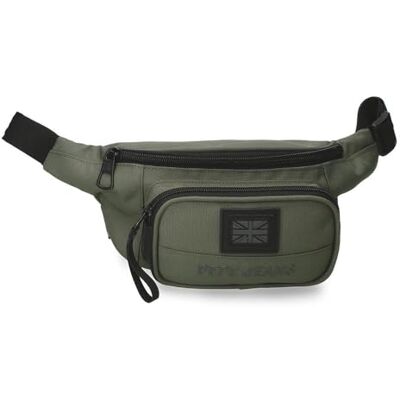 Pepe Jeans Matlock Riñonera Verde 30x13x5 cms Piel Sintética y Poliéster by Joumma Bags Pepe Jeans Matlock Riñonera Verde 30x13x5 cms Piel Sintética y Poliéster by Joumma Bags