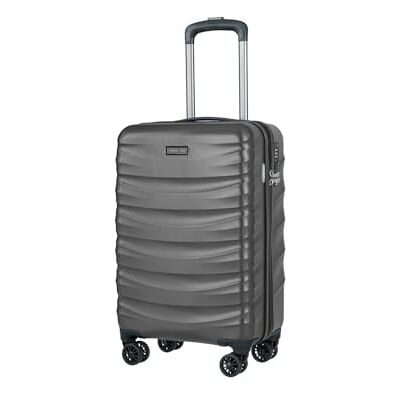 PUCCINI Maleta rígida de policarbonato Valencia con Ruedas Dobles, Antracita, Extra-Large, XL ( PUCCINI Maleta rígida de policarbonato Valencia con Ruedas Dobles, Antracita, Extra-Large, XL (