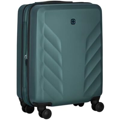 Wenger Motion Maleta S de Carcasa rígida, Equipaje de Mano, Trolley, 36 (43) l, Cierre de Seguridad, Mujer, Hombre, Viajes, Vacaciones, Verde/Gris Wenger Motion Maleta S de Carcasa rígida, Equipaje de Mano, Trolley, 36 (43) l, Cierre de Seguridad, Mujer, Hombre, Viajes, Vacaciones, Verde/Gris