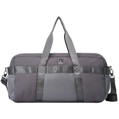 TOTTO Bolsa de Viaje, Modelo Pixie L, Capacidad 32 L, Compartimento Principal, Bolsillo Delantero de Rápido Acceso, Asa de Mano, Correa Larga y Ajustable, Ligera y Resistente, Color Gris TOTTO Bolsa de Viaje, Modelo Pixie L, Capacidad 32 L, Compartimento Principal, Bolsillo Delantero de Rápido Acceso, Asa de Mano, Correa Larga y Ajustable, Ligera y Resistente, Color Gris