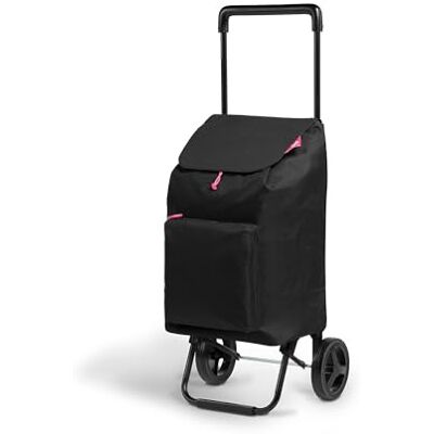 Gimi New Argo 102630 Shopping Trolley Capacity 45 L Polyester Bag with Drawstring Closure Black Gimi New Argo 102630 Shopping Trolley Capacity 45 L Polyester Bag with Drawstring Closure Black