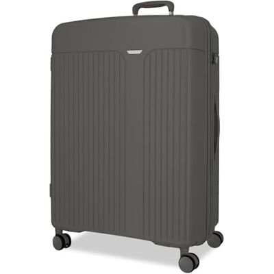 MOVOM Maleta Grande Antracita 53x78x31 cm Rígida ABS Cierre TSA Integrado 108L 4,8kg 4 Ruedas Dobles MOVOM Maleta Grande Antracita 53x78x31 cm Rígida ABS Cierre TSA Integrado 108L 4,8kg 4 Ruedas Dobles