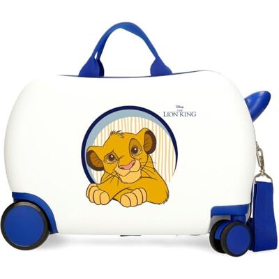 Disney Joumma Hakuna Matata Maleta Infantil Blanco 45x31x20 cms Rígida ABS 24,6L 2 kgs 4 Ruedas Equipaje Mano Disney Joumma Hakuna Matata Maleta Infantil Blanco 45x31x20 cms Rígida ABS 24,6L 2 kgs 4 Ruedas Equipaje Mano