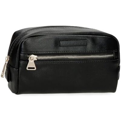 Pepe Jeans Elia Neceser Negro 20,5x11,5x6,5 cms Piel sintética by Joumma Bags Pepe Jeans Elia Neceser Negro 20,5x11,5x6,5 cms Piel sintética by Joumma Bags