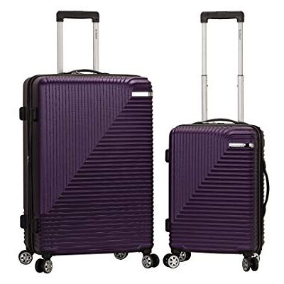 Rockland Star Trail Hardside Maleta con Ruedas giratorias, Morado (Morado) Rockland Star Trail Hardside Maleta con Ruedas giratorias, Morado (Morado)