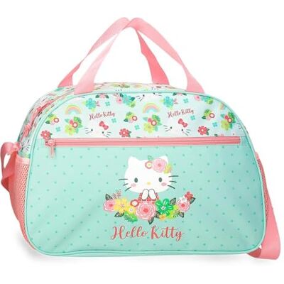 Hello Kitty Floral kitty Bolsa de Viaje Verde 40x28x22 cms Poliéster Hello Kitty Floral kitty Bolsa de Viaje Verde 40x28x22 cms Poliéster