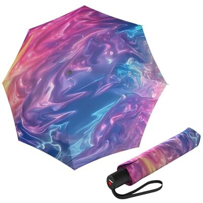 Knirps Paraguas de bolsillo A.200 Medium Duomatic – Compacto y resistente a la intemperie – Canal de viento probado Knirps Paraguas de bolsillo A.200 Medium Duomatic – Compacto y resistente a la intemperie – Canal de viento probado