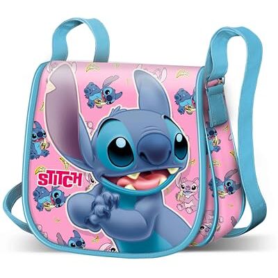Disney Lilo y Stitch Surprise-Bolso Muffin Mini, Azul, 17 x 16 cm Disney Lilo y Stitch Surprise-Bolso Muffin Mini, Azul, 17 x 16 cm