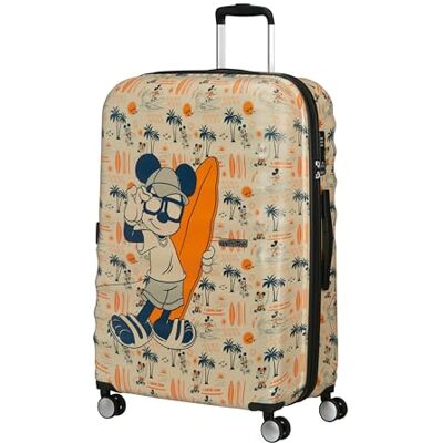 American Tourister Trolley Wavebreaker Disney Spinner 67/24 TSA Disney FL Mickey Super Surfer Beige American Tourister Trolley Wavebreaker Disney Spinner 67/24 TSA Disney FL Mickey Super Surfer Beige