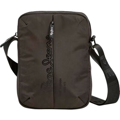Pepe Jeans BAGBolso Wayne CORE para hombre, gris (gris oscuro), talla única, gris oscuro, Talla única Pepe Jeans BAGBolso Wayne CORE para hombre, gris (gris oscuro), talla única, gris oscuro, Talla única