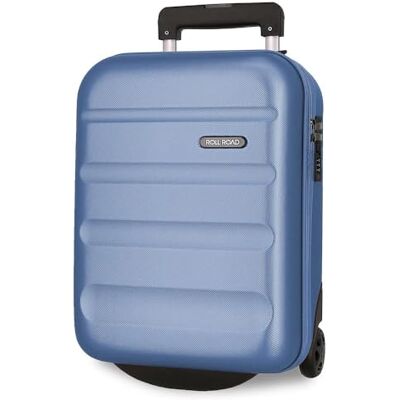 ROLL ROAD Flex Maleta de Cabina Denim 31x44x20 cm Rígida ABS Cierre de combinación Lateral 33L 2,2kg 2 Ruedas Equipaje de Mano ROLL ROAD Flex Maleta de Cabina Denim 31x44x20 cm Rígida ABS Cierre de combinación Lateral 33L 2,2kg 2 Ruedas Equipaje de Mano