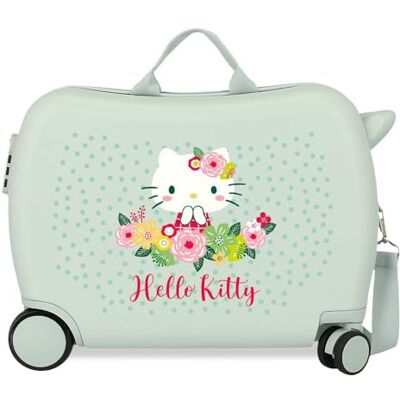 Hello Kitty Sanrio Floral Kitty Maleta Infantil Verde 50x38x20 cms Rígido 2,1 kgs Cierre de combinación Lateral ABS 2,1 kgs 34L Equipaje de Mano Hello Kitty Sanrio Floral Kitty Maleta Infantil Verde 50x38x20 cms Rígido 2,1 kgs Cierre de combinación Lateral ABS 2,1 kgs 34L Equipaje de Mano