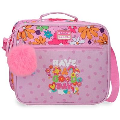 MOVOM Good Day Bandolera Porta Alimentos térmica Malva 25x21x11 cm Poliéster MOVOM Good Day Bandolera Porta Alimentos térmica Malva 25x21x11 cm Poliéster