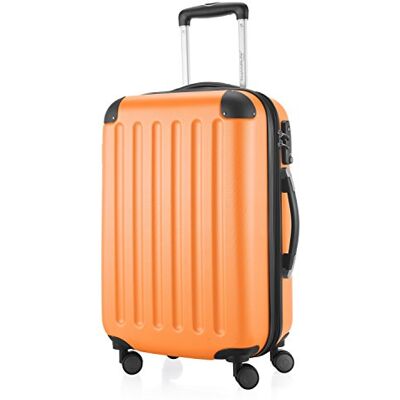 HAUPTSTADTKOFFER Spree Equipaje de Mano, Maleta rígida, Trolley expandible, 4 Ruedas Dobles, TSA, 55 cm, 42 litros, Naranja HAUPTSTADTKOFFER Spree Equipaje de Mano, Maleta rígida, Trolley expandible, 4 Ruedas Dobles, TSA, 55 cm, 42 litros, Naranja