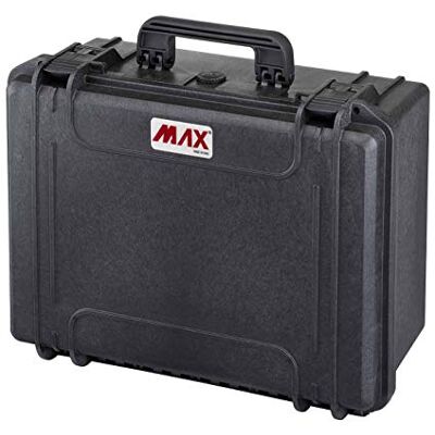 MAX Cases 465H220.079 Negro Maleta hermética vacía dimensiones internas 465 x 335 x 220 mm MAX Cases 465H220.079 Negro Maleta hermética vacía dimensiones internas 465 x 335 x 220 mm