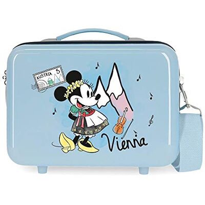 Disney Minnie Let´S Travel Neceser Adaptable Azul 29x21x15 cms Rígida ABS 9,14L 0 Disney Minnie Let´S Travel Neceser Adaptable Azul 29x21x15 cms Rígida ABS 9,14L 0