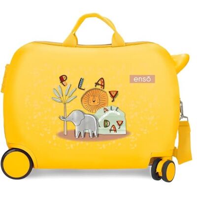 Enso Play All Day Maleta Infantil Amarillo 50x38x20 cms Rígida ABS Cierre de combinación Lateral 38L 1,8 kgs 0 Equipaje Mano Enso Play All Day Maleta Infantil Amarillo 50x38x20 cms Rígida ABS Cierre de combinación Lateral 38L 1,8 kgs 0 Equipaje Mano