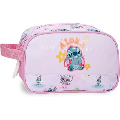 Disney Joumma Stitch You & Me Neceser Dos Compartimentos Adaptable Malva 26x16x12 cm Poliéster Disney Joumma Stitch You & Me Neceser Dos Compartimentos Adaptable Malva 26x16x12 cm Poliéster