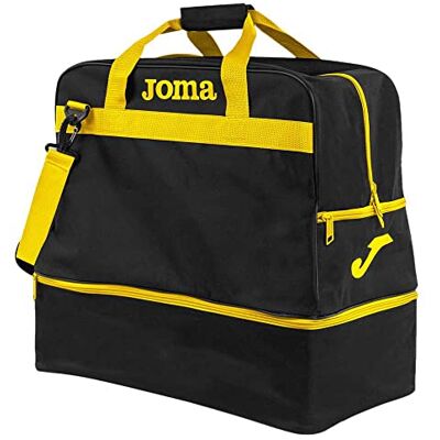 Joma Bolsa de Deporte Grande Training III, Talla S, Color Negro Amarillo Joma Bolsa de Deporte Grande Training III, Talla S, Color Negro Amarillo
