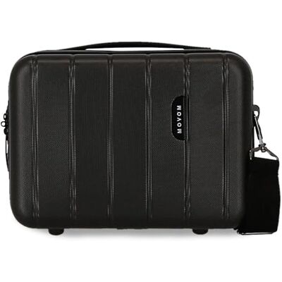 MOVOM Wood Nececer Adaptable Negro 29x21x15 cms Rígido ABS 9,14L 0,8 kgs MOVOM Wood Nececer Adaptable Negro 29x21x15 cms Rígido ABS 9,14L 0,8 kgs