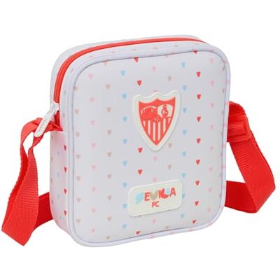 Safta SEVILLA FC PREESCOLAR Bandolera Pequeña, Bandolera Infantil, Bolso Niño, Ideal para Niños de 5 a 14 Años, Cómoda y Versátil, Calidad y Resistencia, 16x4x18 cm Safta SEVILLA FC PREESCOLAR Bandolera Pequeña, Bandolera Infantil, Bolso Niño, Ideal para Niños de 5 a 14 Años, Cómoda y Versátil, Calidad y Resistencia, 16x4x18 cm