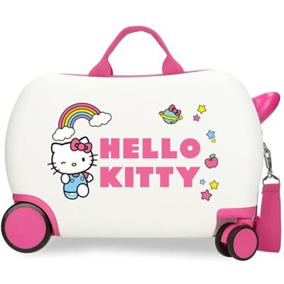 Hello Kitty You Are Cute Maleta Infantil Blanco 45x31x20 cms Rígida ABS 24,6L 1,8 kgs 4 Ruedas Equipaje Mano Hello Kitty You Are Cute Maleta Infantil Blanco 45x31x20 cms Rígida ABS 24,6L 1,8 kgs 4 Ruedas Equipaje Mano