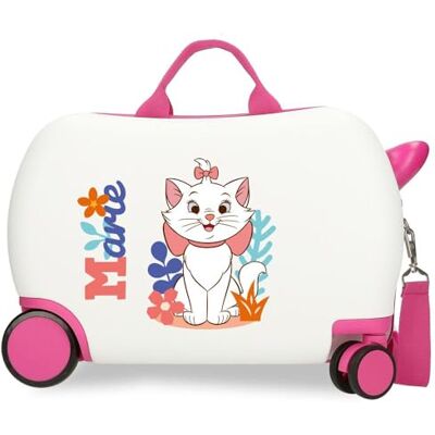 Disney Joumma Marie In White Maleta Infantil Blanco 45x31x20 cms Rígida ABS 24,6L 1,8 kgs 4 Ruedas Equipaje Mano Disney Joumma Marie In White Maleta Infantil Blanco 45x31x20 cms Rígida ABS 24,6L 1,8 kgs 4 Ruedas Equipaje Mano