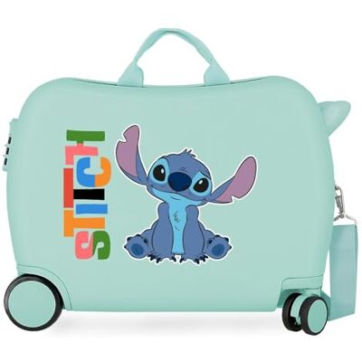 Disney Aloha Stitch Maleta Infantil Azul 50x38x20 cms Rígido 2,1 kgs Cierre de combinación Lateral ABS 2,1 kgs 34L Equipaje de Mano Disney Aloha Stitch Maleta Infantil Azul 50x38x20 cms Rígido 2,1 kgs Cierre de combinación Lateral ABS 2,1 kgs 34L Equipaje de Mano