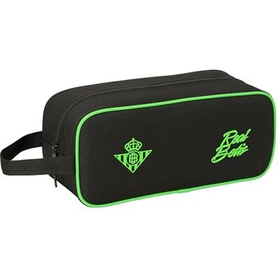 Safta Real Betis BALOMPIÉ Zapatillero Mediano, Multiusos, Portatodo, Deporte, Extraescolares, Fútbol, Cómodo y Versátil, 34x14x15 cm Safta Real Betis BALOMPIÉ Zapatillero Mediano, Multiusos, Portatodo, Deporte, Extraescolares, Fútbol, Cómodo y Versátil, 34x14x15 cm