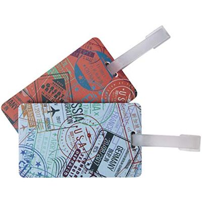 Travelon Juego de etiquetas para maleta, 021464, 0,7 l Travelon Juego de etiquetas para maleta, 021464, 0,7 l