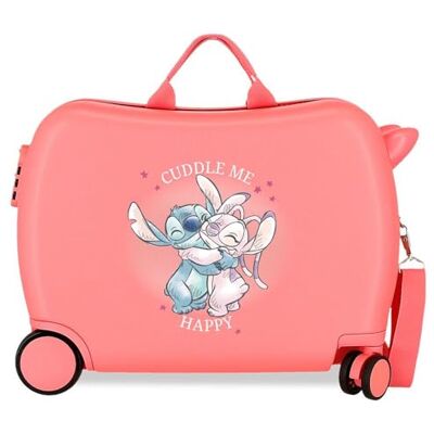 Disney Joumma Stitch Cuddle me Maleta de Cabina Rosa 33x50x20 cms Rígido 2 kgs Cierre de combinación Lateral ABS 2 kgs 33 L Equipaje de Mano Disney Joumma Stitch Cuddle me Maleta de Cabina Rosa 33x50x20 cms Rígido 2 kgs Cierre de combinación Lateral ABS 2 kgs 33 L Equipaje de Mano