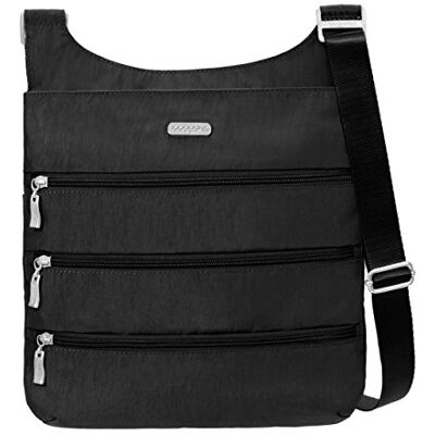 Baggallini Bolso para mujer, color black/sand, talla única Baggallini Bolso para mujer, color black/sand, talla única