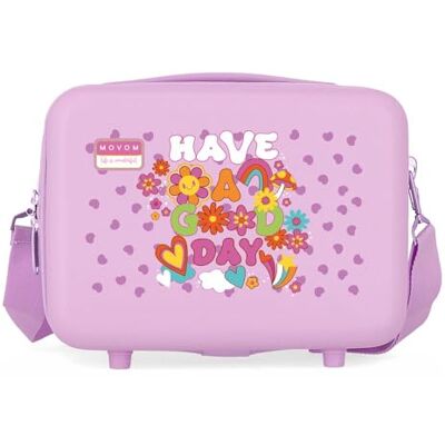 MOVOM Good Day Nececer Adaptable Lila 29x21x15 cm Rígido ABS 9,1L 0,8 kgs MOVOM Good Day Nececer Adaptable Lila 29x21x15 cm Rígido ABS 9,1L 0,8 kgs