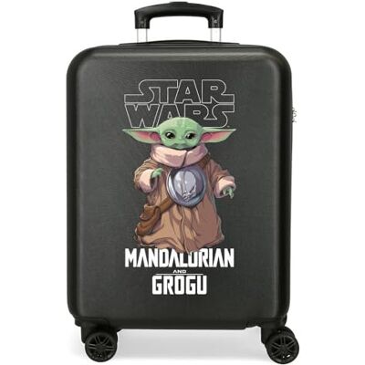 Star Wars Joumma Grogu Warrior Maleta de Cabina Negro 38x55x20 cm Rígida ABS Cierre de combinación Lateral 35L 2,5kg 4 Ruedas Dobles Equipaje de Mano Star Wars Joumma Grogu Warrior Maleta de Cabina Negro 38x55x20 cm Rígida ABS Cierre de combinación Lateral 35L 2,5kg 4 Ruedas Dobles Equipaje de Mano