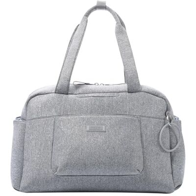 TOTTO Bolsa de Viaje, Modelo Megumi L, Bolsa Gimnasio, Capacidad 23L, Bolsillo PC 16", Bolsillos para Botella, Correa Ajustable y Removible, Asa Ergonómica, Correa para Maleta, Color Duffle Gray Mix TOTTO Bolsa de Viaje, Modelo Megumi L, Bolsa Gimnasio, Capacidad 23L, Bolsillo PC 16", Bolsillos para Botella, Correa Ajustable y Removible, Asa Ergonómica, Correa para Maleta, Color Duffle Gray Mix