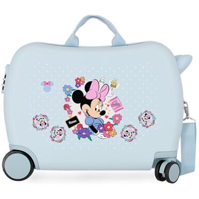 Disney Joumma Minnie Flowers Maleta Infantil Azul 50x38x20 cms Rígido 2,05 kgs Cierre de combinación Lateral ABS 2,05 kgs 34L Equipaje de Mano Disney Joumma Minnie Flowers Maleta Infantil Azul 50x38x20 cms Rígido 2,05 kgs Cierre de combinación Lateral ABS 2,05 kgs 34L Equipaje de Mano