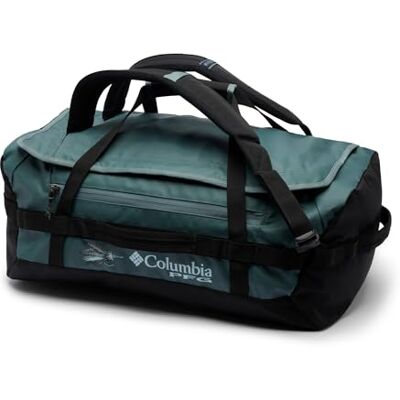 Columbia Bolsa de Lona Unisex Landroamer 40L, Bolsa de Viaje, Metal/Negro, Talla única Columbia Bolsa de Lona Unisex Landroamer 40L, Bolsa de Viaje, Metal/Negro, Talla única
